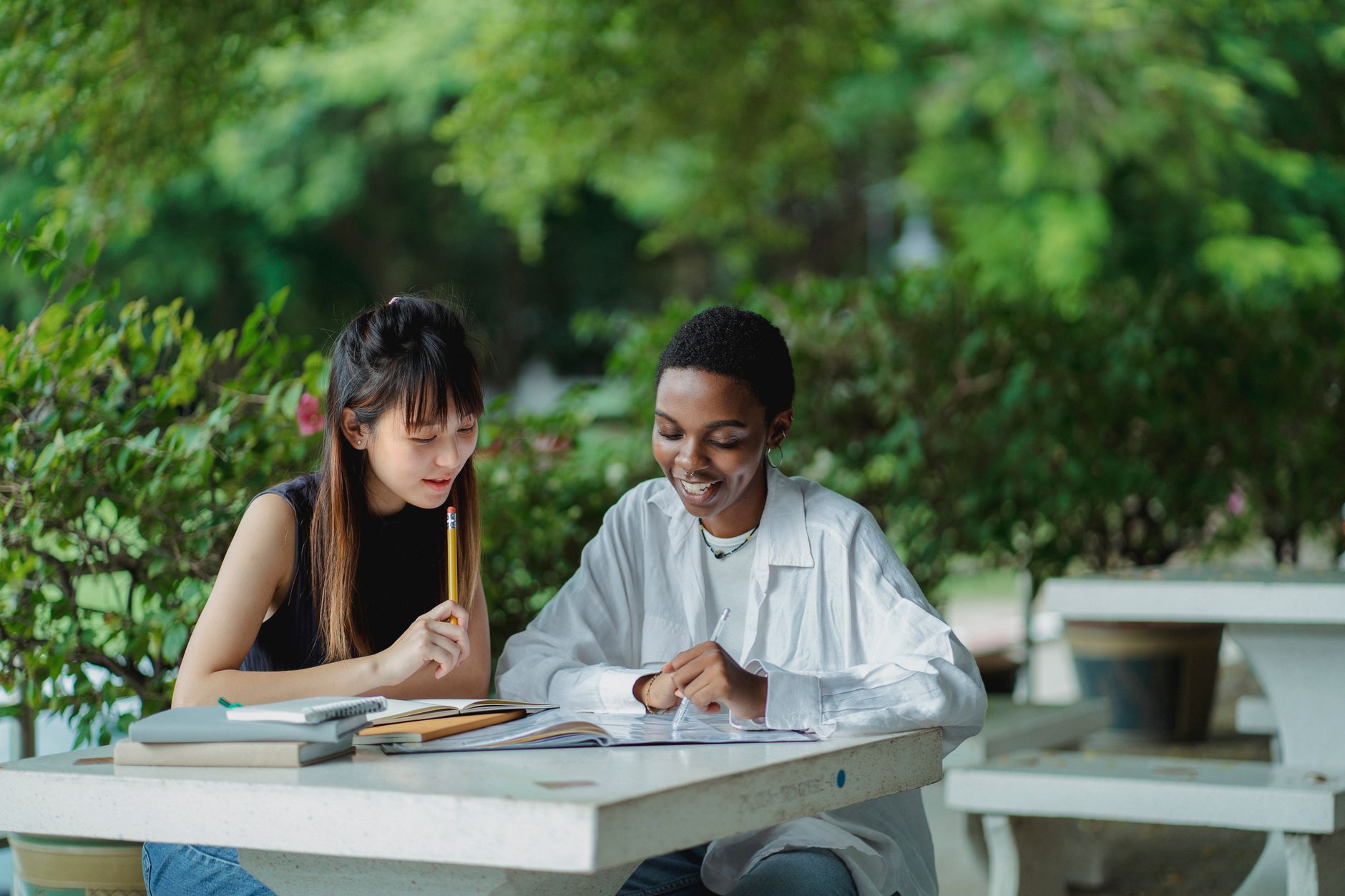 澳洲大学校园中的国际学生